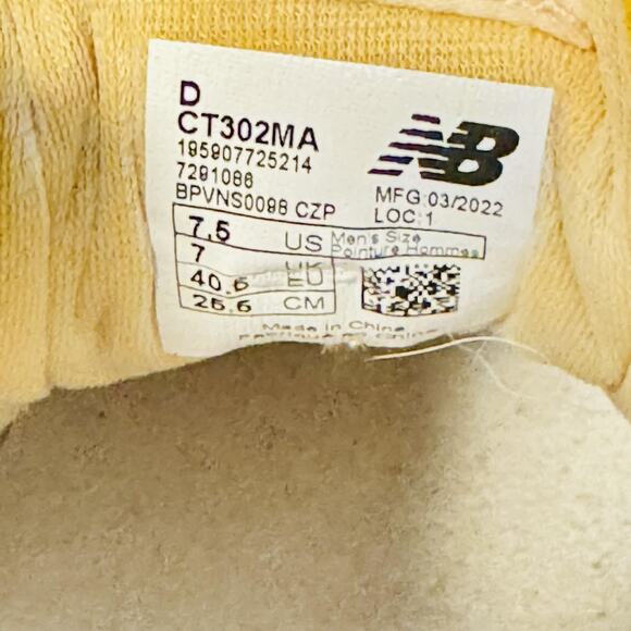 New Balance Shoes Men 7.5 Multicolor Suede CT302 Casual Athletic Sneaker Comfort main image 3